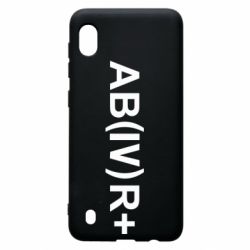 Чехол для Samsung A10 Группа крови (4)АВ+ - PrintSalon