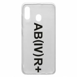 Чехол для Samsung A30 Группа крови (4)АВ+ - PrintSalon