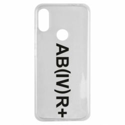 Чехол для Xiaomi Redmi Note 7 Группа крови (4)АВ+ - PrintSalon