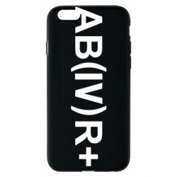 Чехол для iPhone 6 Группа крови (4)АВ+ - PrintSalon