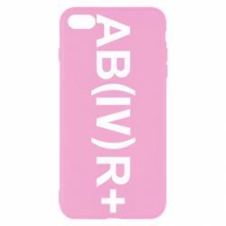 Чехол для iPhone 8 Plus Группа крови (4)АВ+ - PrintSalon