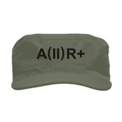 Кепка милитари Группа крови (2)А+ - PrintSalon