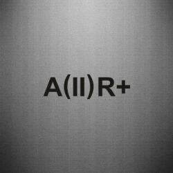 Наклейка Группа крови (2)А+ - PrintSalon