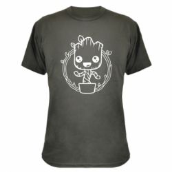 Камуфляжная футболка Grut with smile - PrintSalon