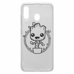 Чехол для Samsung A20 Grut with smile - PrintSalon