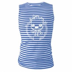 Майка-тельняшка Grut with smile - PrintSalon