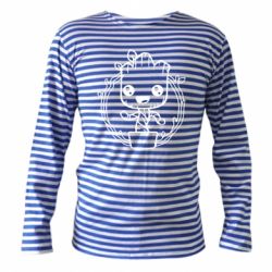 Тельняшка с длинным рукавом Grut with smile - PrintSalon