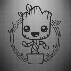 Наклейка Grut with smile - PrintSalon