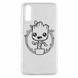 Чехол для Huawei P20 Grut with smile - PrintSalon