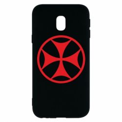 Чохол для Samsung J3 2017 Грузинський Хрест-PrintSalon Чохол для Samsung J3 2017 Грузинський Хрест