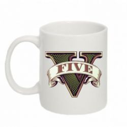 Чашка 320ml GTA 5 3D Logo
