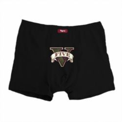 Трусы-боксеры GTA 5 3D Logo - PrintSalon