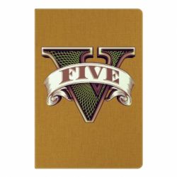 Блокнот с принто GTA 5 3D Logo - PrintSalon