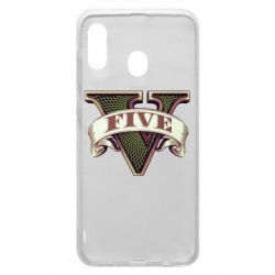 Чехол для Samsung A30 GTA 5 3D Logo - PrintSalon