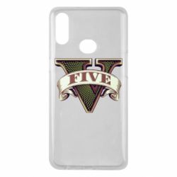 Чехол для Samsung A10s GTA 5 3D Logo - PrintSalon