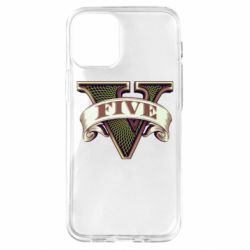 Чехол для iPhone 12 mini GTA 5 3D Logo - PrintSalon