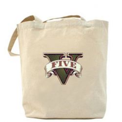 Эко-сумка GTA 5 3D Logo - PrintSalon