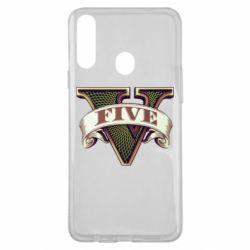 Чехол для Samsung A20s GTA 5 3D Logo - PrintSalon
