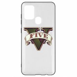 Чехол для Samsung A21s GTA 5 3D Logo - PrintSalon