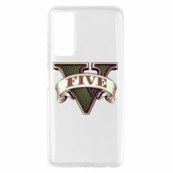 Чехол для Huawei P Smart 2021 GTA 5 3D Logo - PrintSalon