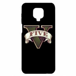 Чехол для Xiaomi Redmi Note 9S/9Pro/9Pro Max GTA 5 3D Logo - PrintSalon