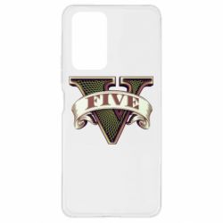 Чехол для Xiaomi Redmi Note 10 Pro GTA 5 3D Logo - PrintSalon