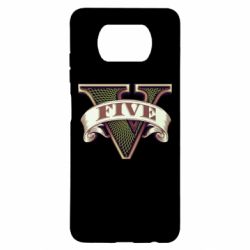 Чехол для Xiaomi Poco X3 GTA 5 3D Logo - PrintSalon