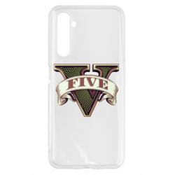 Чехол для Realme 6 GTA 5 3D Logo - PrintSalon