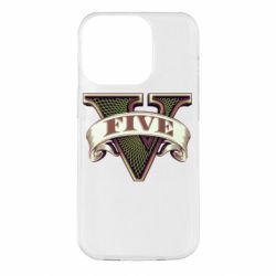 Чехол для iPhone 14 Pro GTA 5 3D Logo - PrintSalon