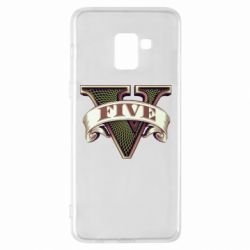 Чехол для Samsung A8+ 2018 GTA 5 3D Logo - PrintSalon