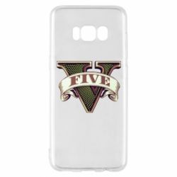 Чехол для Samsung S8 GTA 5 3D Logo - PrintSalon