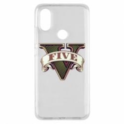 Чехол для Xiaomi Mi A2 GTA 5 3D Logo - PrintSalon
