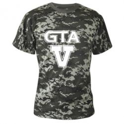 Камуфляжна футболка GTA 5 - PrintSalon