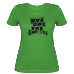 Женская футболка GTA San Andreas - PrintSalon