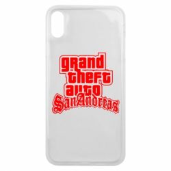 Чехол для iPhone Xs Max GTA San Andreas - PrintSalon