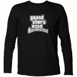 Футболка с длинным рукавом GTA San Andreas - PrintSalon