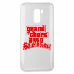 Чехол для Xiaomi Pocophone F1 GTA San Andreas - PrintSalon