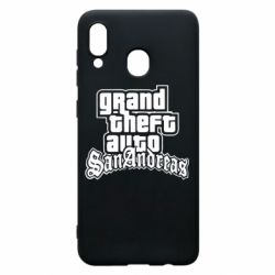 Чехол для Samsung A20 GTA San Andreas - PrintSalon