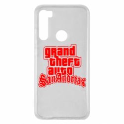 Чехол для Xiaomi Redmi Note 8 GTA San Andreas - PrintSalon