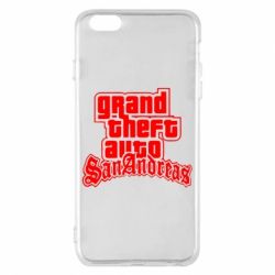 Чехол для iPhone 6 Plus/6S Plus GTA San Andreas - PrintSalon