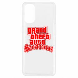 Чехол для Oppo Reno 4 GTA San Andreas - PrintSalon