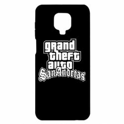 Чехол для Xiaomi Redmi Note 9S/9Pro/9Pro Max GTA San Andreas - PrintSalon