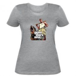 Жіноча футболка GTA V Logo - PrintSalon