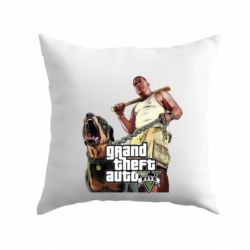 Подушка GTA V Logo - PrintSalon