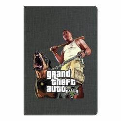 Блокнот з принтом GTA V Logo - PrintSalon
