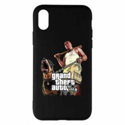 Чохол для iPhone X/Xs GTA V Logo - PrintSalon