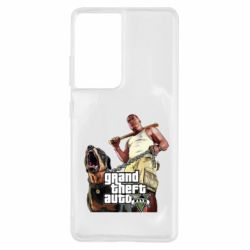 Чохол для Samsung S21 Ultra GTA V Logo - PrintSalon