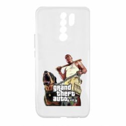 Чохол для Xiaomi Redmi 9 GTA V Logo - PrintSalon