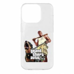 Чохол для iPhone 14 Pro GTA V Logo - PrintSalon