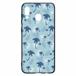 Чехол для Samsung A20 Gta vice city style pattern - PrintSalon